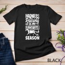 Harness Racing Favorite Season Funny Horse Racing Unisex T-shirt
