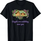 Heavenly Angels are watching over you Christian Religious T-Shirt Heavenly Angels are watching over you Christian Religious T-Shirt