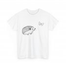 Hedgehog T-Shirt, Hedgehogs Animals Lovers Hedgehog with Butterfly Shirt