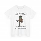 Hold On Partner I'm Overstimulated Cowboy Frog Vintage Unisex T-Shirt Hold On Partner I'm Overstimulated Cowboy Frog Vintage Unisex T-Shirt