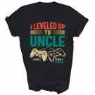 I Leveled Up To Uncle New Uncle Gamer Promoted Unisex Shirt Gift I Leveled Up To Uncle New Uncle Gamer Promoted Unisex Shirt Gift