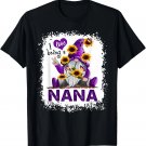 I love being a nana purple gnome T-Shirt