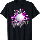 I Love Volleyball Splatter Girls T-Shirt