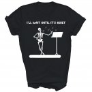 I'll Wait Until It's Quiet Music Teacher Unisex Shirt Gift (Black;S)