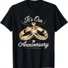 It's Our Anniversary Shirts for Married Couples Husband Wife T-Shirt