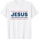 Jesus Make America Godly Again Christian US Patriot American T-Shirt