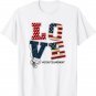Love Coast Guard Aunt Proud Coast Guard Graduation Aunt T-Shirt