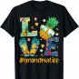 Love Grandma Life Flip Flops Sunglasses Pineapple Summer T-Shirt