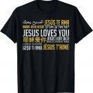 Loves You In Many Languages Christian Evangelism T-Shirt