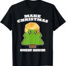 Make Christmas Great Again Christmas Tree Holiday Trump Hair T-Shirt Make Christmas Great Again Christmas Tree Holiday Trump Hair T-Shirt
