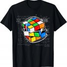 Melting Cube Speed Cubing Vintage Puzzle Youth Math T-Shirt Melting Cube Speed Cubing Vintage Puzzle Youth Math T-Shirt