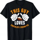 Mens Great Chocolate Cream Pie Lover Apparel Cake Men T-Shirt
