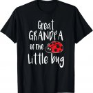 Mens Great Grandpa Of The Little Bug Cute Ladybug Baby Shower T-Shirt Mens Great Grandpa Of The Little Bug Cute Ladybug Baby Shower T-Shirt