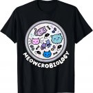 Meowcrobiology Microscopic Cats Science Pet School Biology T-Shirt