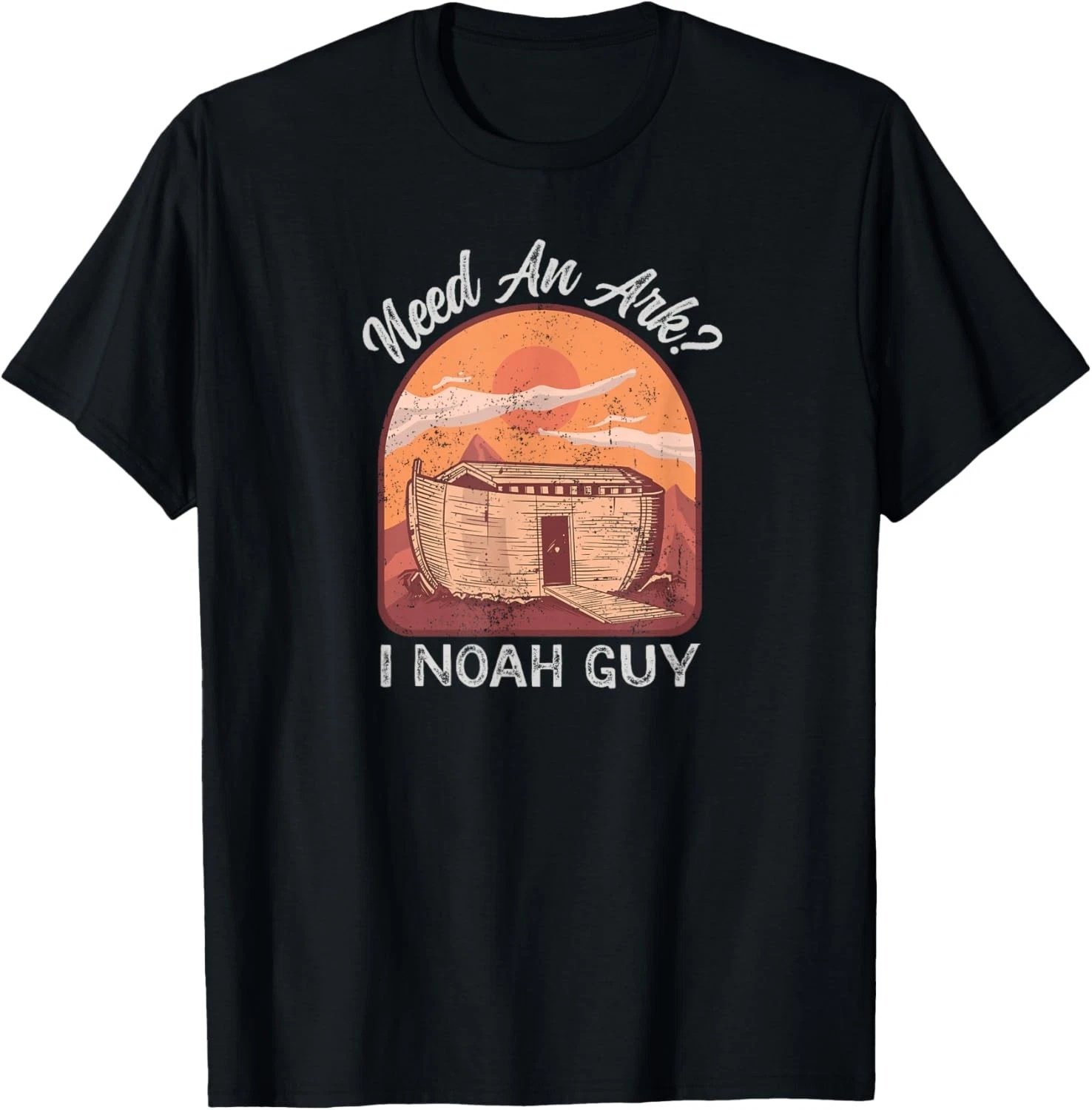 Need an Ark I Noah Guy Christian Pun Funny Humor T-Shirt