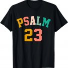Pastel Psalm 23, Retro Christian Tee, Christian Bible T-Shirt