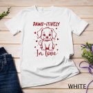 Pawsitively Adorable A Puppy Valentine's Tee Funny T-Shirt Unisex T-shirt