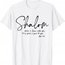 Peace I Leave With You John 14_27 Bible Verse Christian Tee T-Shirt Peace I Leave With You John 14_27 Bible Verse Christian Tee T-Shirt