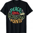 Peace Love And Hollow Points Retro T-Shirt Peace Love And Hollow Points Retro T-Shirt