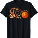 Peace Love Basketball T-Shirt