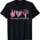 Peace Love Montessori Daycare Teacher Appreciation Tie Dye T-Shirt