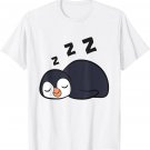Penguin Sleeping If You Love Me Let Me Sleep Penguin Pajama T-Shirt