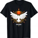 Pentecost Doves Tongues of Fire Flame Acts Whitsun Christian T-Shirt Pentecost Doves Tongues of Fire Flame Acts Whitsun Christian T-Shirt