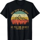 Pray About It As Much As You Think Bout It Prayer Christian T-Shirt Pray About It As Much As You Think Bout It Prayer Christian T-Shirt