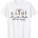 Proverbs 31 Christian Pharmacist Healthcare Bible Verse T-Shirt