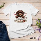 Puppy Love A Heartwarming Valentine's Day Design Funny T-Shirt Unisex T-shirt