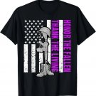 Purple Heart Day Military Honor The Fallen Thank The Living Gift Unisex T-Shirt