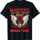 Russian Twist Funny Workout Humor Gym Fitness Health T-Shirt