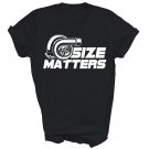 Size Matters Turbo Car Driving Mechanic Unisex Shirt Gift T-Shirt Size Matters Turbo Car Driving Mechanic Unisex Shirt Gift T-Shirt
