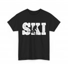 Skier Shirt, Skiing Winter Sports Lovers Ski Women Men T-Shirt