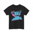 Skiing Shirt, Let's Ski Skiing Shoes Winter Sports Fans Skier Women Men Shirt
