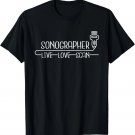 Sonographer - Live Love Scan Sonography Ultrasound Tech RDMS T-Shirt