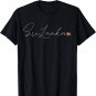 Sri Lanka Simple Love Sri Lankan Flag Heart on Sri Lanka T-Shirt