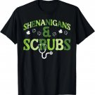 St Patricks Day Shenanigans Scrub Saint Pattys Nurse Women T-Shirt St Patricks Day Shenanigans Scrub Saint Pattys Nurse Women T-Shirt