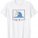 Surfing Wipe Out Saying Wave Ocean Sea Doodle Funny T-Shirt