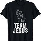 Team Jesus _ Praying Hands Christmas Christian T-Shirt