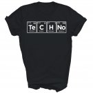 Techno Music Periodic Table Element Unisex Shirt Gift T-Shirt