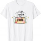 The Lord Is My Strength My Song Christian Jesus God Cassette T-Shirt