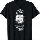 The Lord My Strength Religion Bible Verse Christian Gift T-Shirt