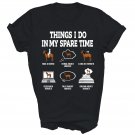 Things I Do In My Spare Time Horse Riding Unisex Shirt Gift T-Shirt Things I Do In My Spare Time Horse Riding Unisex Shirt Gift T-Shirt