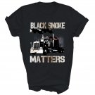Trucker Black Smoke Matters Truck Unisex Shirt Gift T-Shirt