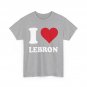 Red Heart I Love Lebron T-Shirt
