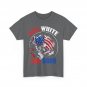 Red White and Bruh 4th of July Fish Fishing Women Men Patriotic T-Shirt