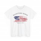 Rejecting Kings Since 1776 American Flag Women Men T-Shirt