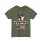 Rejecting Kings Since 1776 Shirt, American Flag Hand Grip Women Men Shirt