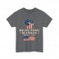 Rejecting Kings Since 1776 Shirt, American Flag Hand Grip Women Men Shirt